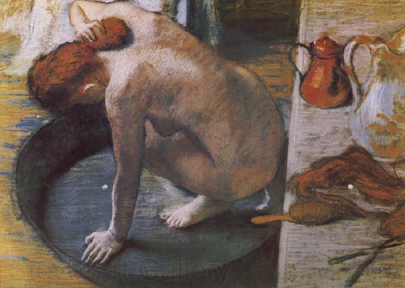 Edgar Degas Morning bath Spain oil painting art